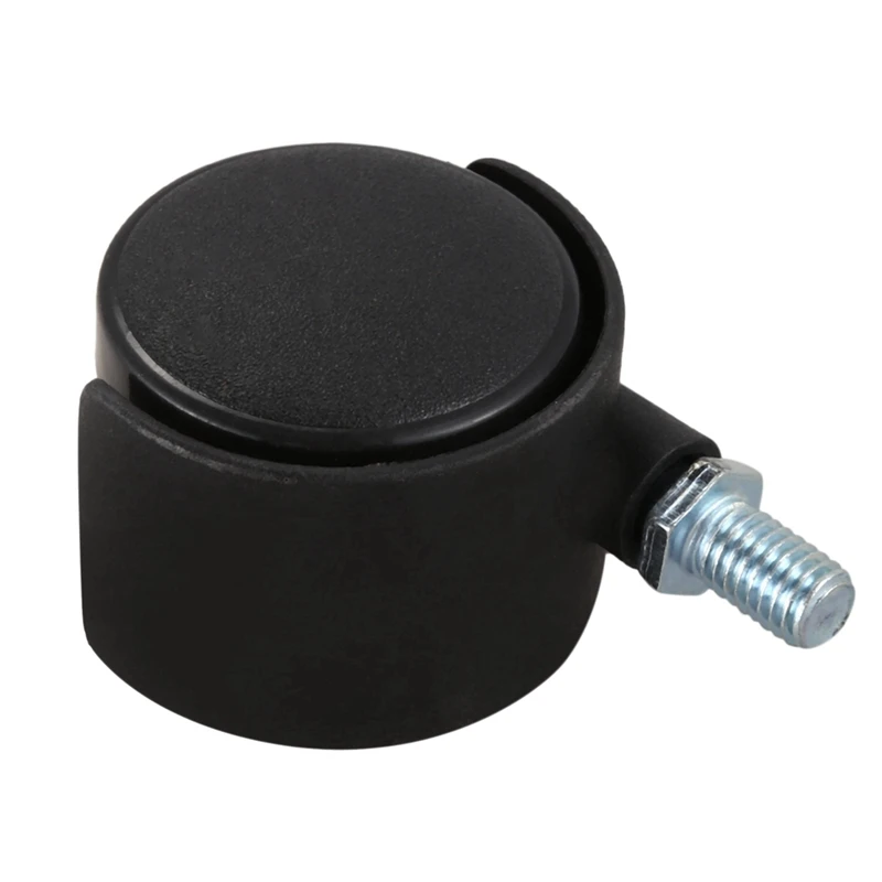 

Plastic Swivel Caster 8Mm Screw Stem 1.5-Inch Dia Wheel 16 Pcs Black