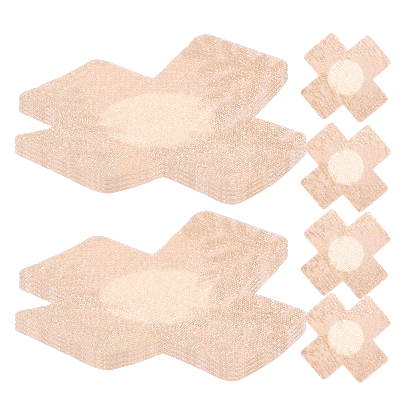 

20 Pcs Breast Patch Shields Guards Portable Tape Lace Covers for Women