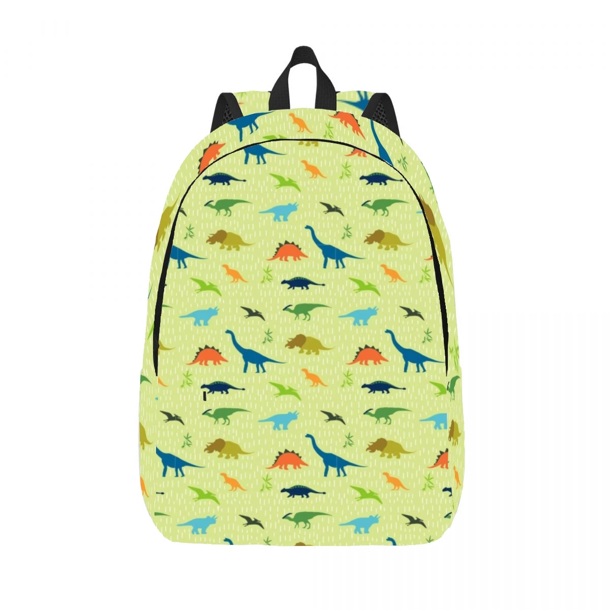 Cartoon Animal Dinosaur Print Backpack Casual Lightweight Laptop Backpack Men Women Travel Bag Outdoor Canvas Daypack