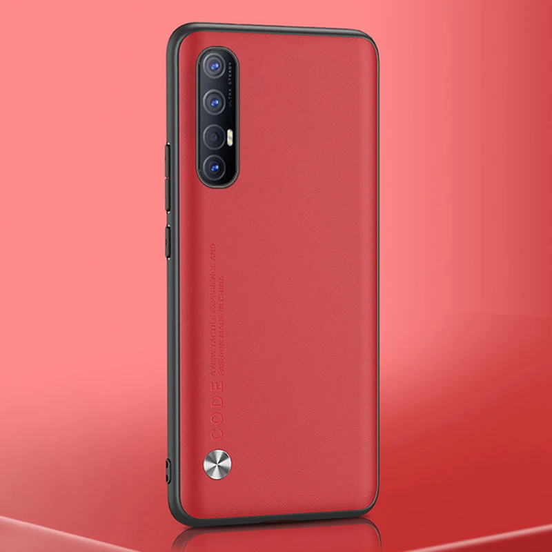 Luxury Leather Shockproof Phone Case with Silicone Cover