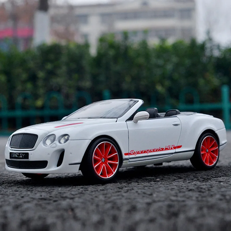 

1:24 Bentley Continental ISR трансформируемые Литые и игрушечные автомобили, металлическая Игрушечная модель автомобиля, коллекция со звуком светильник, детская игрушка