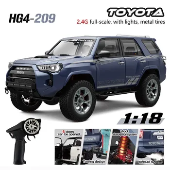 GH4-029 Full Scale Rc Car With Simulate Led Lighting and Sound 2.4G Off-Road Remote Control Cars Climbing Truck RTR Rc Cars Toys 1