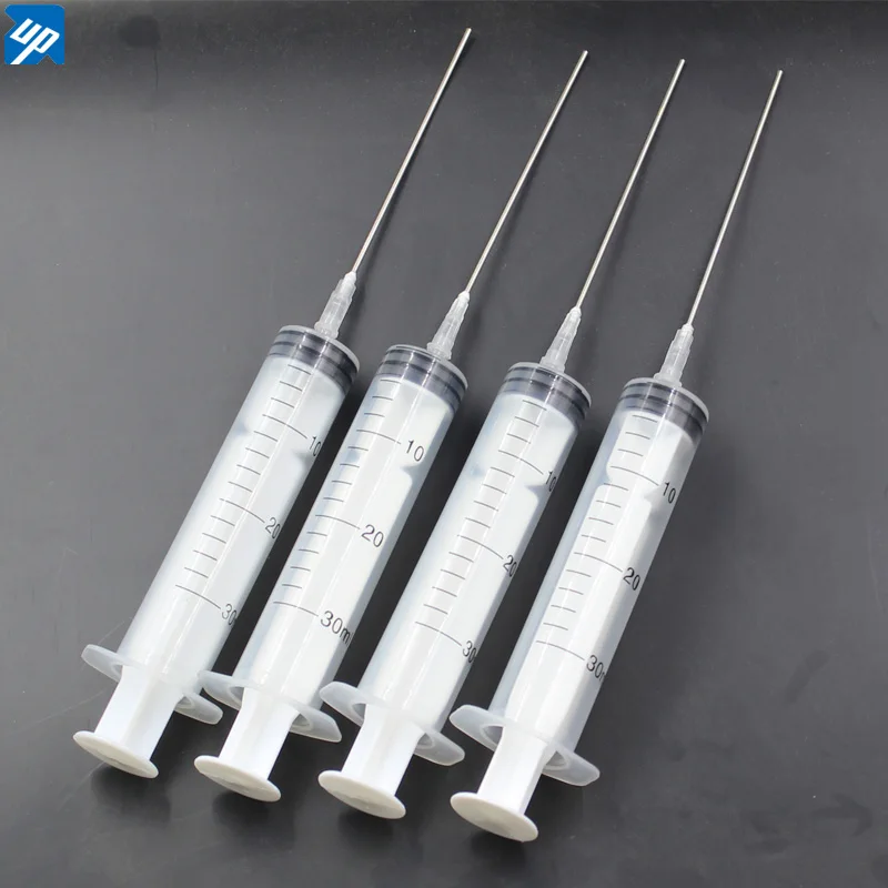 30ML syringe with 10cm long needle For Refilling Ink into CISS or refillable cartridge 4sets ink refill syringes