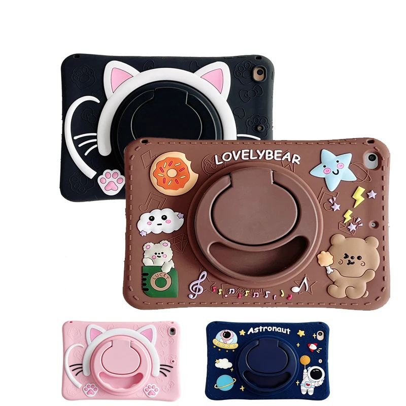 Capa para Tablet Silicon Cartoon Infantil Capa Samsung Galaxy Tab a8 Sm-x200 X205 a 8.02023 Sm-t290 a 10.12023 Sm-t510 Sm-t515