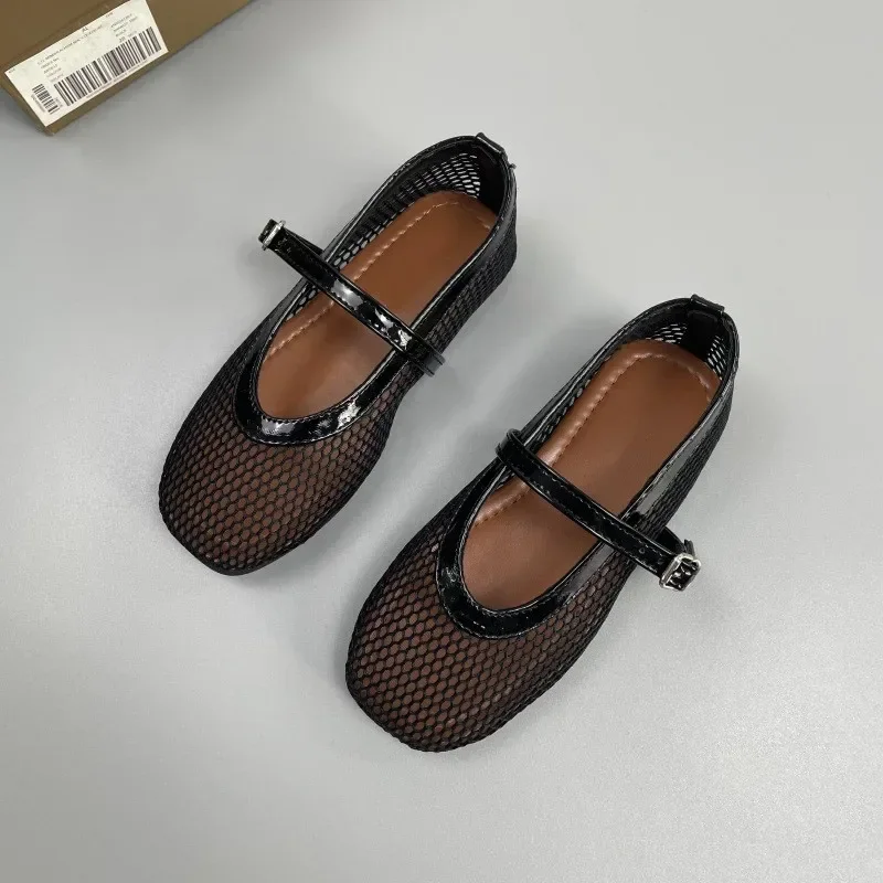 Girls Shoes Summer Toddler Kids Fashion Princess Mary Jane Dress Party Ballet Flats Children Brand Breathable Sandals Soft Sole 4
