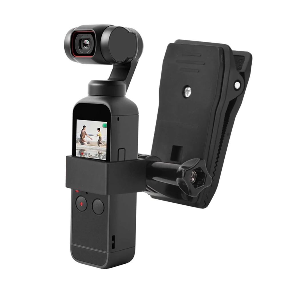 DJI 포켓 2 액세서리용 배낭 스트랩 클립, 마운트 썸 스크류