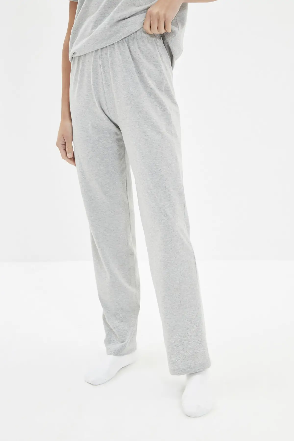 pyjama homme Trendyol Knitted Pajamas Set THMAW22PT0314 mens pajama shorts set
