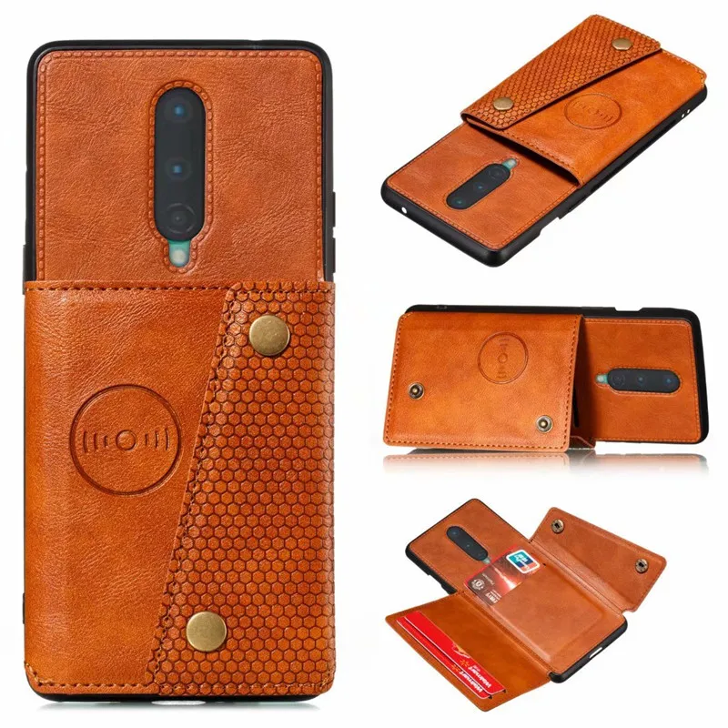 Flip Cover Leather Case Oneplus 7t Flip Case Oneplus 7t Magnetic