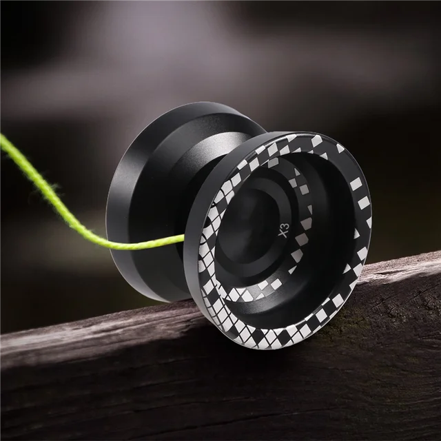 -AA04 Unresponsive LIGHT CHASER X3 Competitive Yo-Yo,Alloy Yoyo For Beginners,And Practise Tricks With Glove And Strings 4