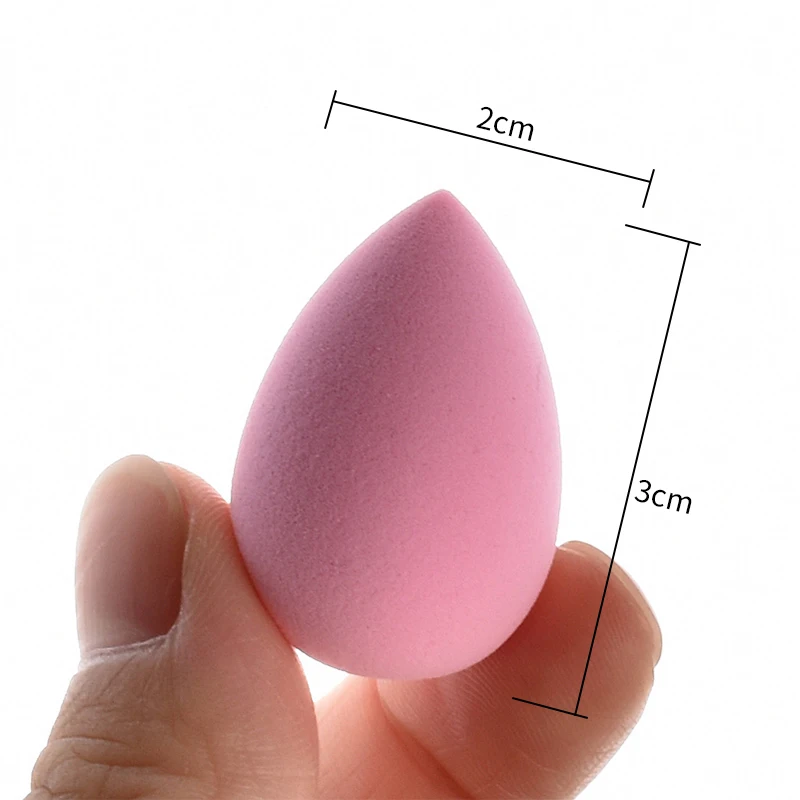 1000Pcs Wholesale Mini Makeup Sponge 3x2cm Beauty Egg Soft Foundation Puff Concealer Flawless Mixed Cosmetic Sponge Makeup Tools 6