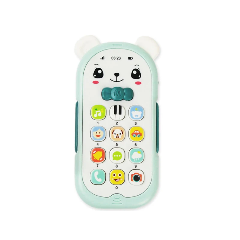 Plastic Baby Toy For Above 1 Year Old Baby Electronic Musical Phone Toy Baby Phone Mobile Phone Toy Learning Musical Toy 2