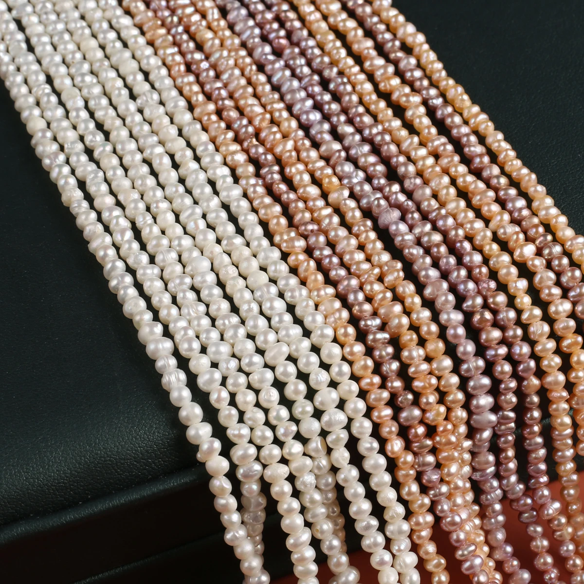 

100% Real Natural Freshwater Pearl Beads Punch Loose Beads for Jewelry Making DIY Bracelet Necklace Handmade Crafts Elegant Gift