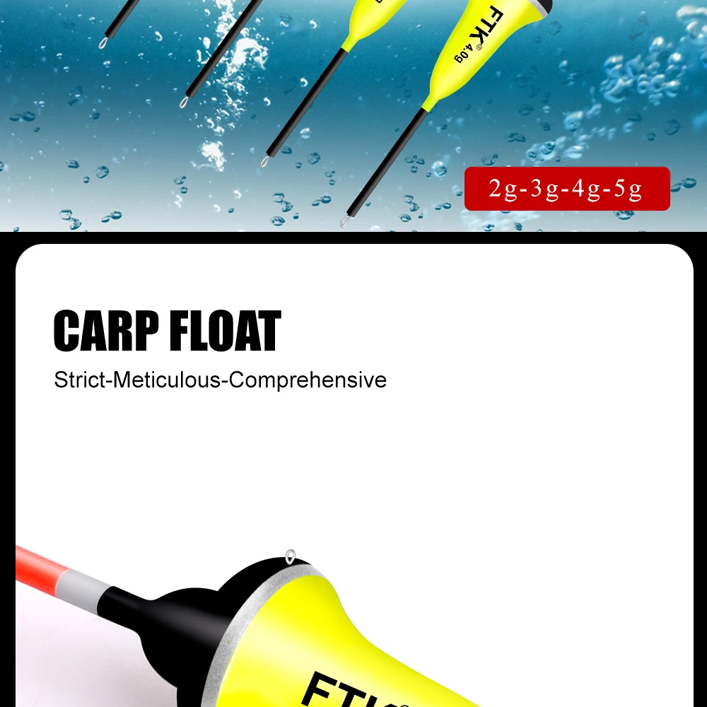 NGB 5 Stück/Packung Angelposen Größe 2-5g 14-16cm Barguzinsky-Fichtenposen Vertikale Boje Angelposen Bobber Angelzubehör – Detail 2