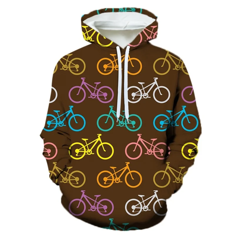 thumbnail image 1 of Sudadera con capucha con estampado 3D de bicicleta para hombre, sudadera de manga larga, gran oferta, sudadera con capucha de moda Harajuku, abrigo de ciclismo para exteriores, 1 of 5