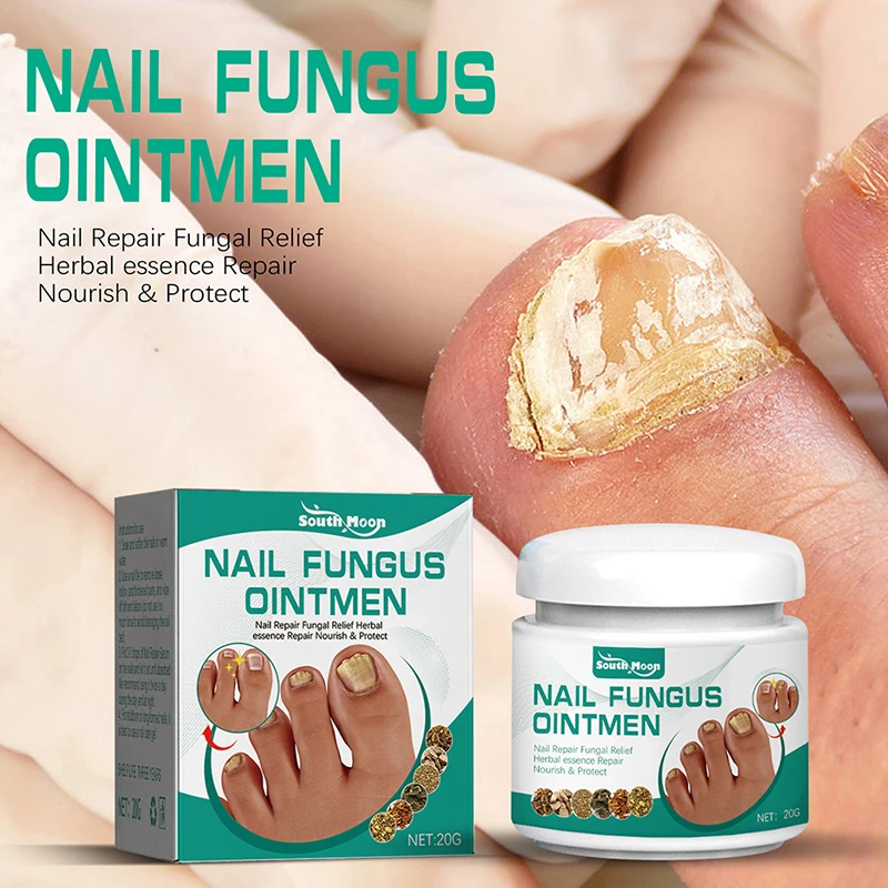 

20g Nail Fungus Nail Treatment Serum Hand Foot Nails Repair Care Toe Fungal Removal Cream Anti-infective Onychomycosis Gel