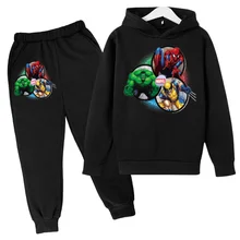 

Hottest Sci-fi Movies Movement Hoodie Suit Cotton Kids Top+Pant 2P Children Clothing Spring Autumn Keep Warm Girls Boys Clothes