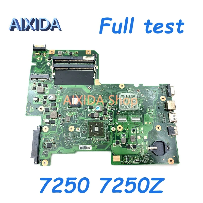 Aixida-mainboard para Acer Aspire Teste Completo Cpu a Bordo 08n10nw3j00 08n1-0nw3j00 Aab70 Mbrl60p004 7250 7250z