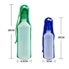 Dog Water Bottle Folding Drinker Plastic Portable Water Bottle Pets Outdoor Travel Drinking Water Feeder Bowl for Dogs 6