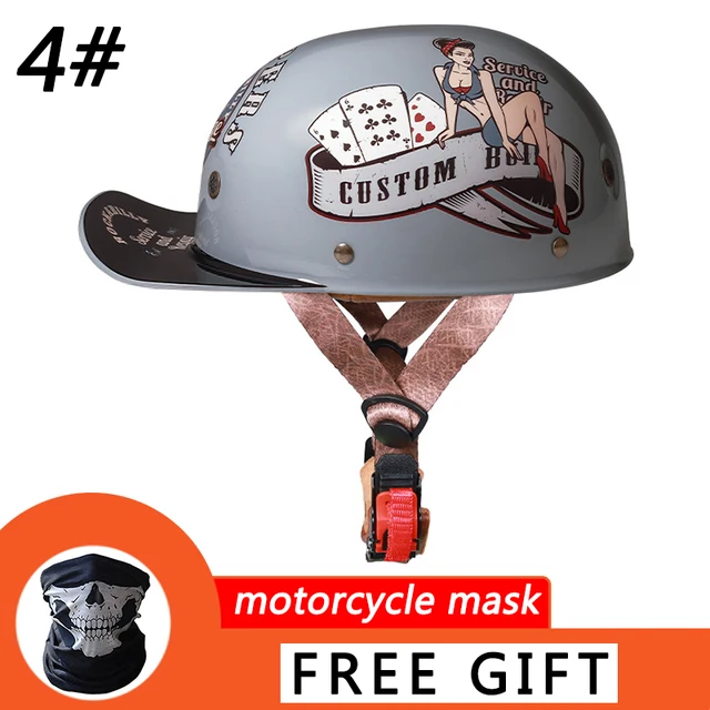 Motorcycle Helmet Retro Riding Helmet 