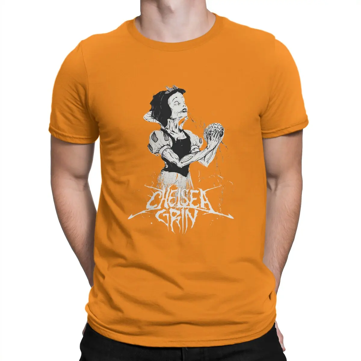thumbnail image 1 of Camiseta de hip hop con música heavy metal, estilo Chelsea Grin, informal, de verano, para hombres y mujeres., 1 of 7