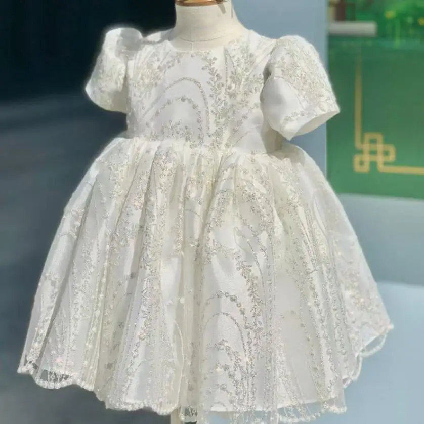

Детская одежда для крещения, бальное платье на свадьбу, день рождения, испанские платья принцессы для девочек на Пасху Eid A1213