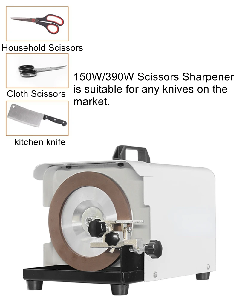 

390W portable fast scissors knife sharpener for all kinds of knife sharpening left and right hand switching