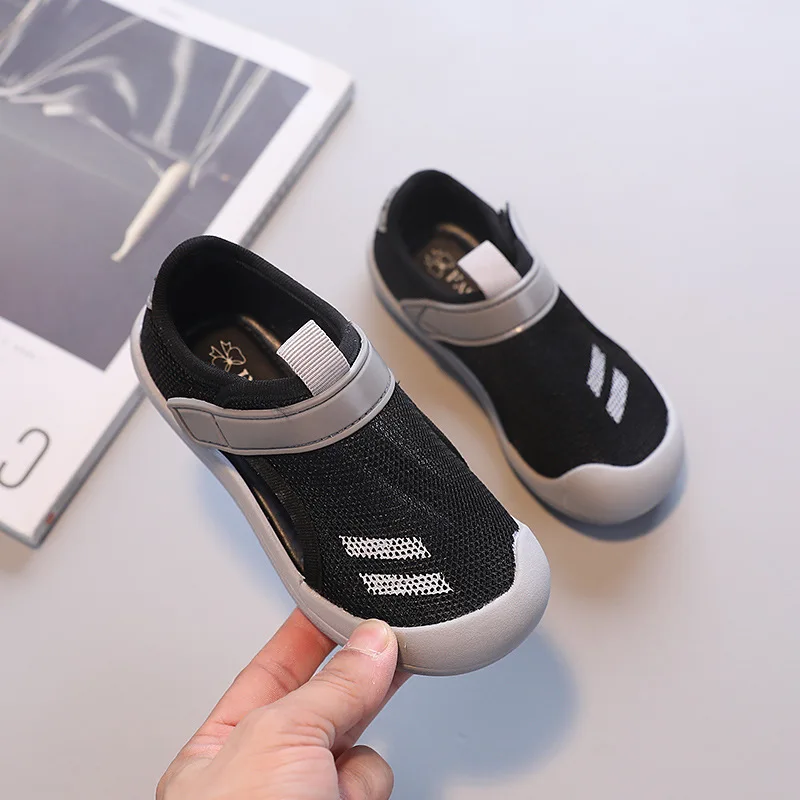 Children Sandals Boys Breathable Mesh Sport Sandals Girls Toe Protection Soft Sole Casual Shoes Size 23-36 kids shoes children sandals kids sandals