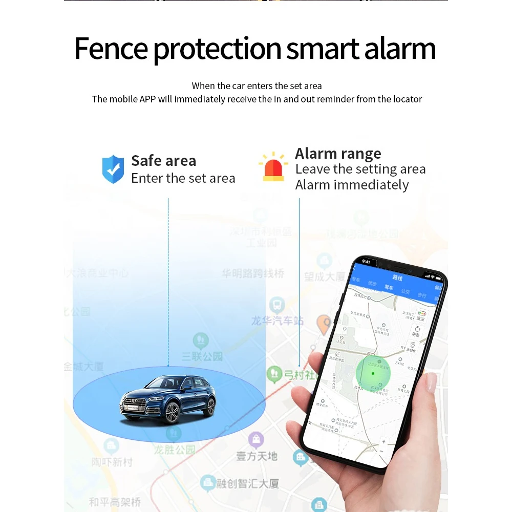 GPS tracker GF22 mini personal portable 4G anti-loss for car motorcycle