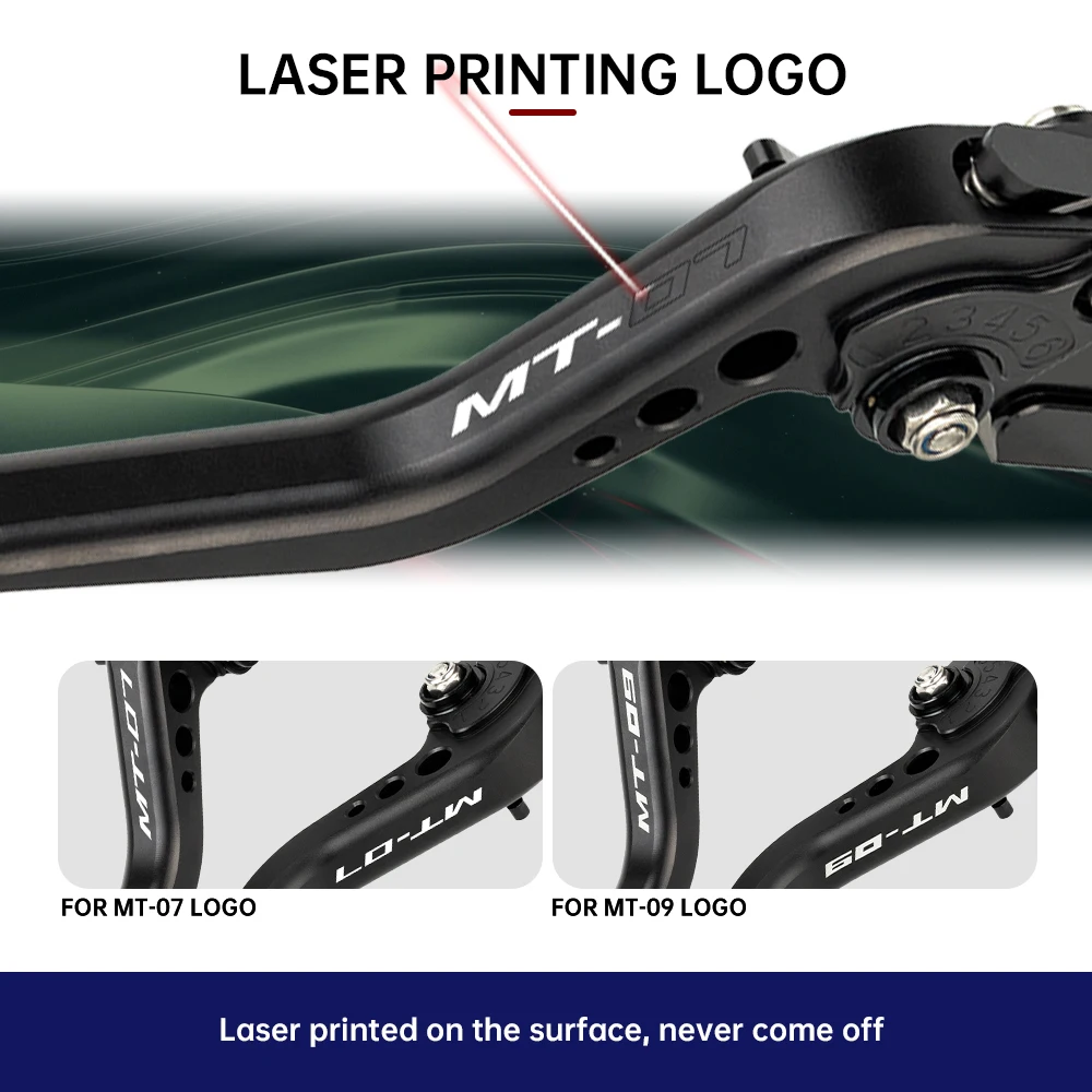 MT-07 MT-09 LOGO CNC Short Brake & Clutch Levers For YAMAHA MT-07/MT-09 14-20 MT-07 MT-09 LOGO CNC Short Brake & Clutch Levers For YAMAHA MT-07/MT-09 14-20