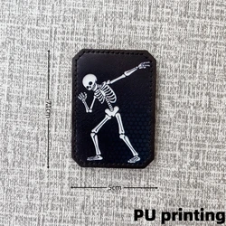 Black Guns Matter Tactical Morale Patch - Anime Skeleton with Liberty and 2A Angel Graphics (A)
