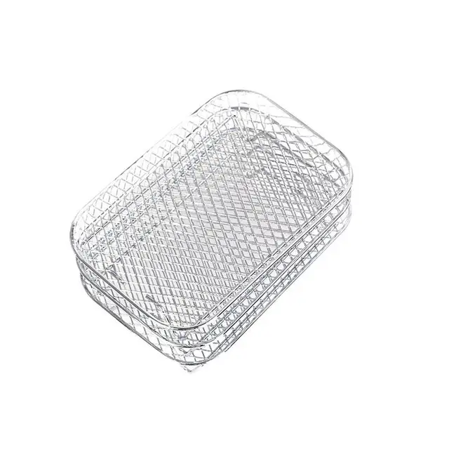 Levegő Sütő Tartozékok Rozsdamentes Acél Főzés Gőzölgő Állványok Zöldségek És Rizsállványok Gőzölésére Konyhai Szerszámokhoz