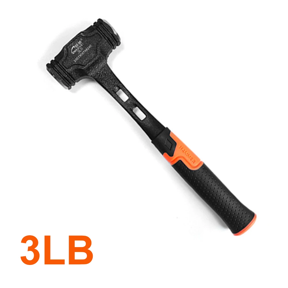 Heavy-Duty Octagon Hammer with Soft Grip for Construction and Demolition