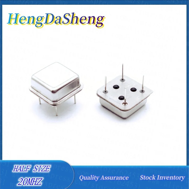 in-line Square Active Crystal Oscillator 20MHZ 5Pcs