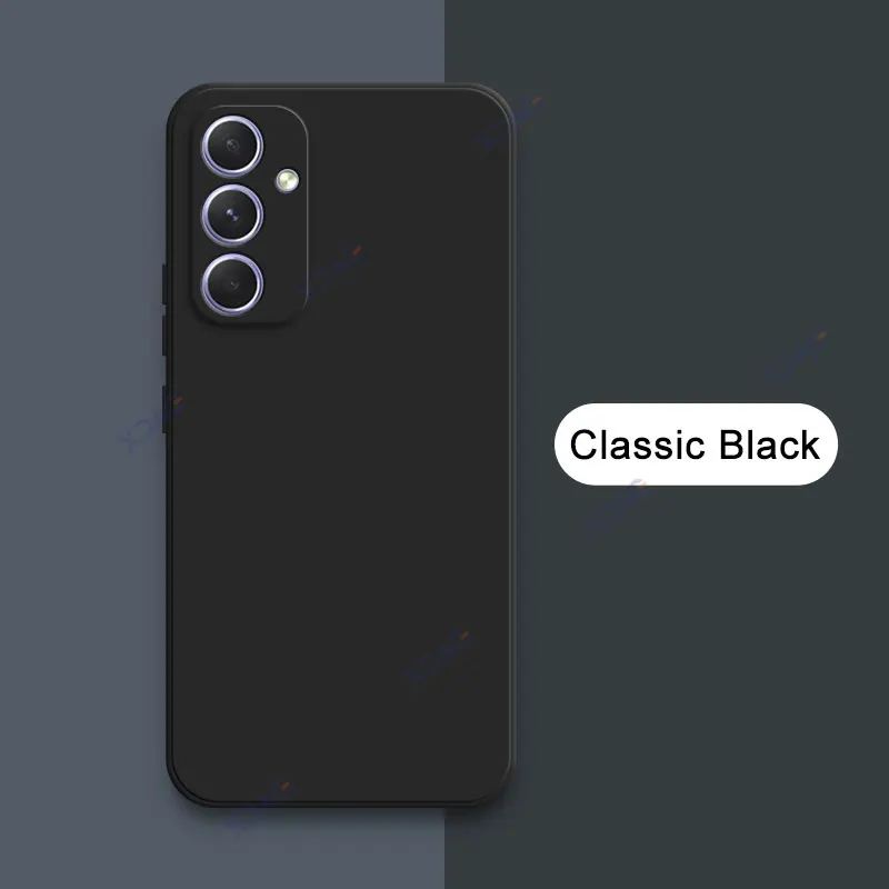 Square Liquid Silicone Phone Case - 360° Protective Soft Shockproof Back Cover - Girls' Stylish Accessory