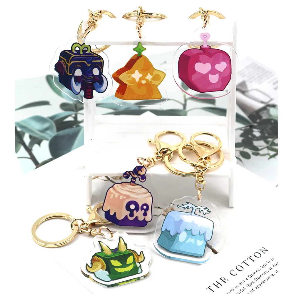 ゲームブロックスフルーツキーホルダー漫画ブリザードフルーツラブ