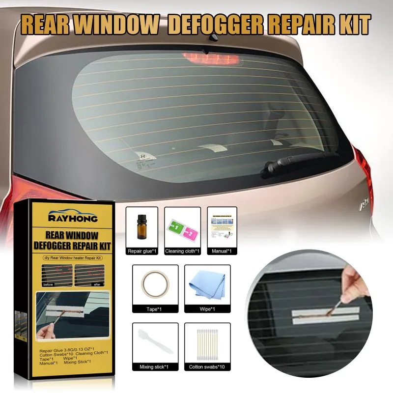 ProfessionalCarRearWindowDefoggerRepairKitDIYQuickRepair