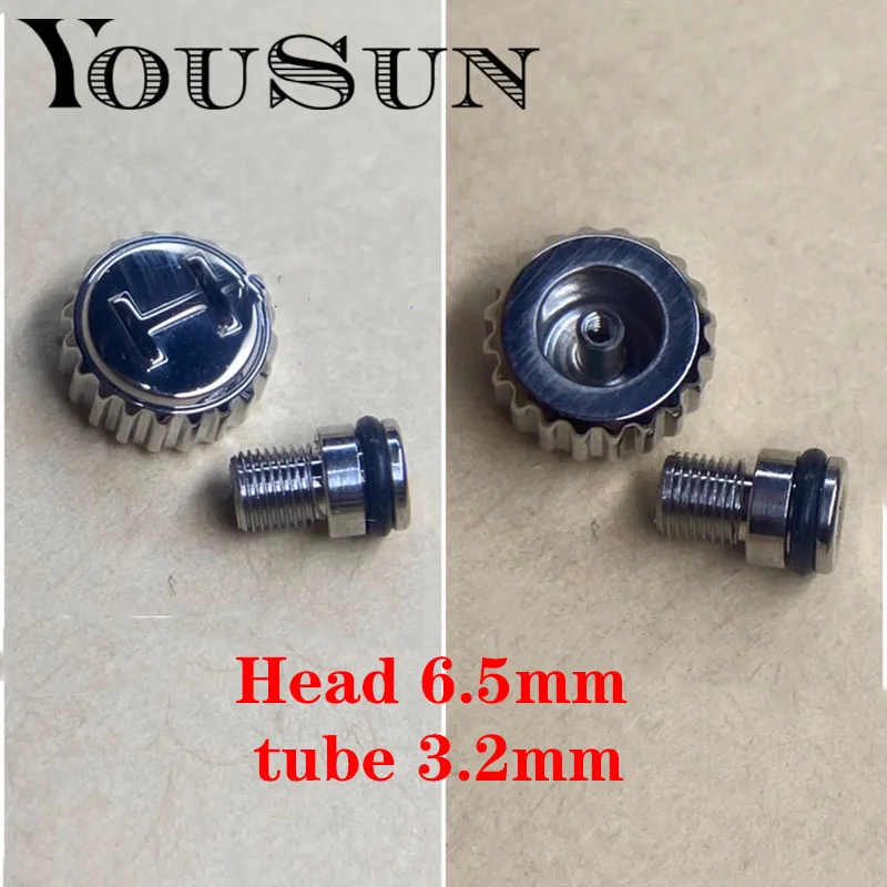 Per Hamilton Head Watch Crown 6.5Mm Usa 3.2 Raccordi Per Tubi