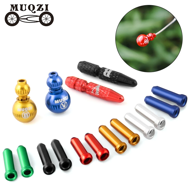Muqzi Brake Shift Inner Cable End Cap Shifter Brake Cable End Tips