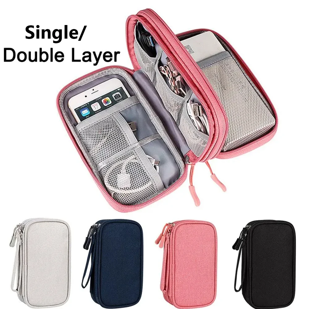 1/3Pc Portable Travel Digital Product Storage Bag Organizer Multi-layer ...
