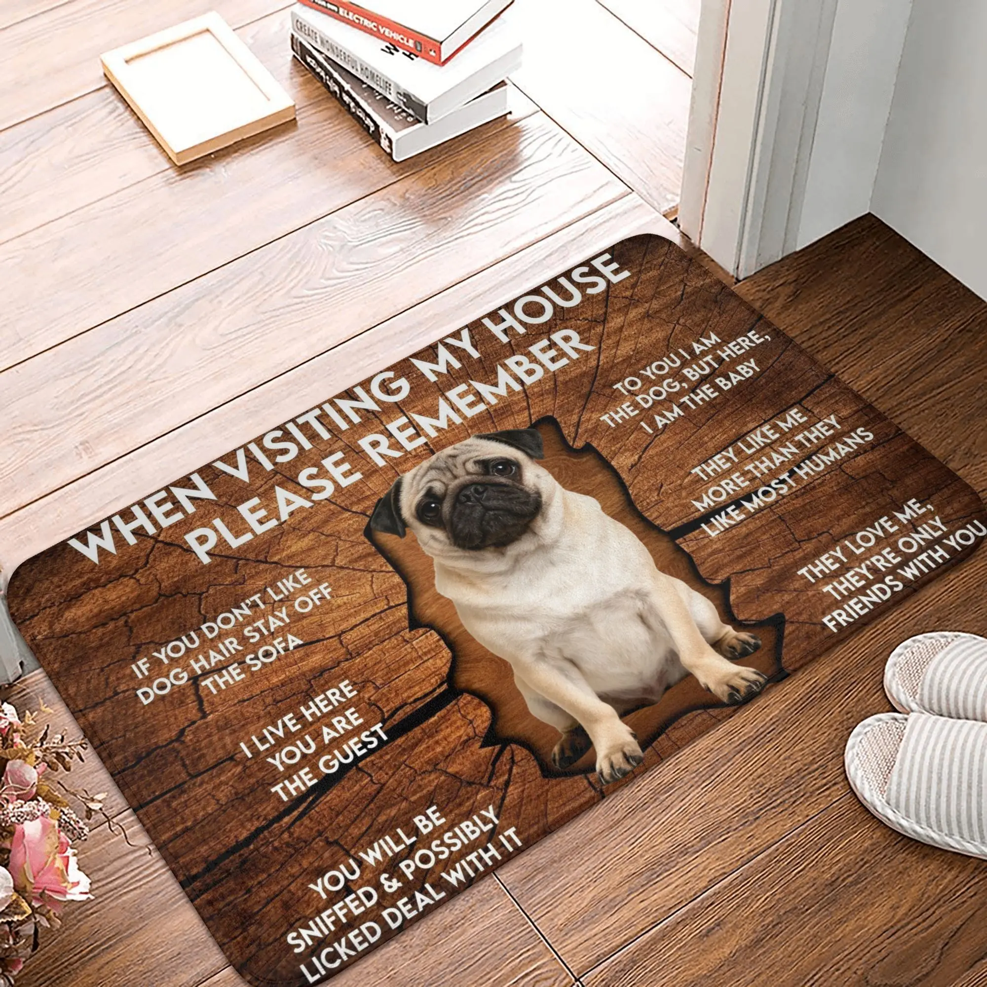 Cavalier King Charles Spaniel Doormat Non-Slip Entrance Kitchen