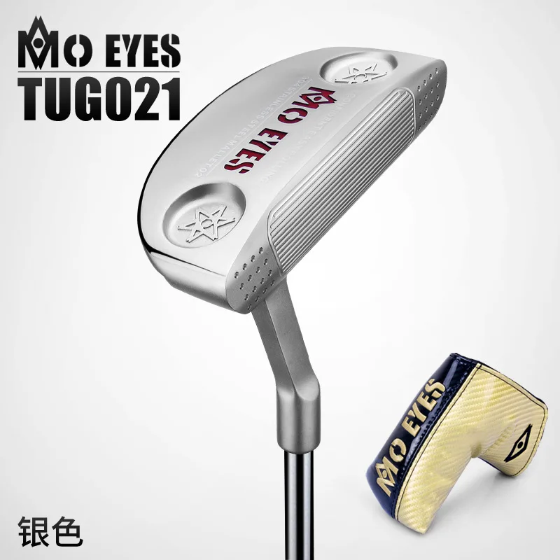 

PGM Golf Putter Authentic Driver Golf Men's Club Silver/Gold/Gun Putter with Line of Sight Large Grip Hitting Stability TUG021