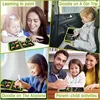 Montessori Portable Painting Book Set Magic Blackboard Coloring Pen Wiping Reusable Drawing Diy Puzzle Educational Toys 4