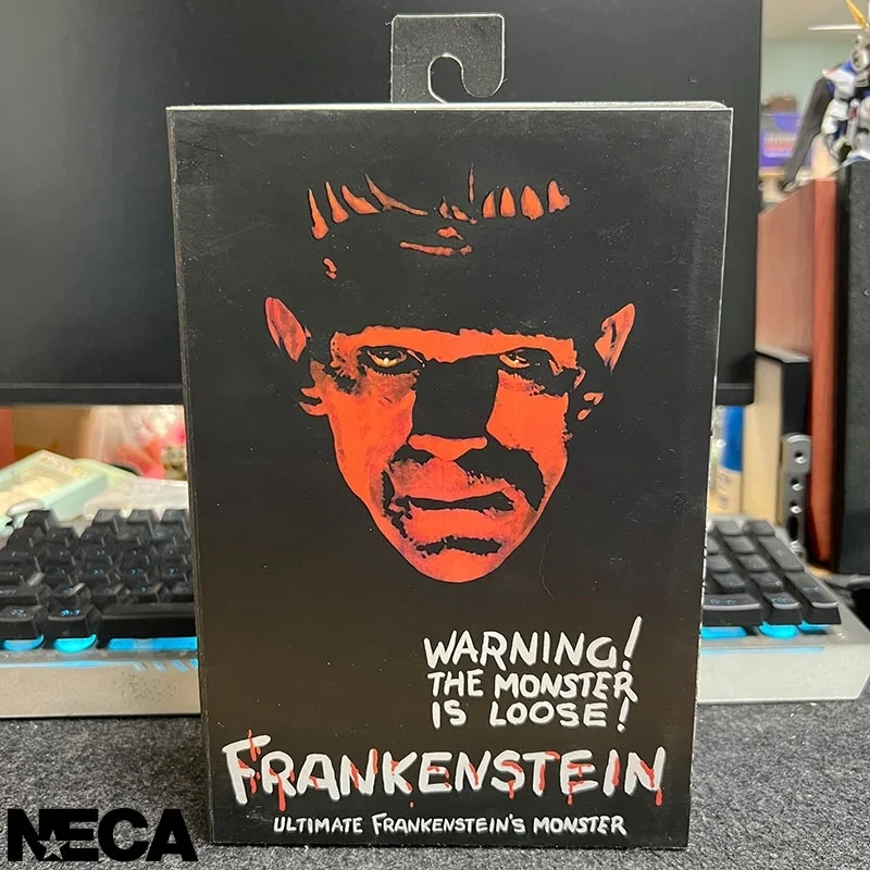 

New Genuine First Edition Neca Science Monster Frankenstein Black And White Version 7-inch Action Figure Collectible Model