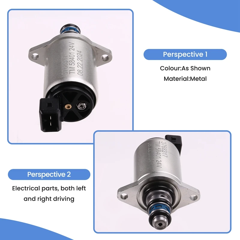 3768317 For Parker 923636.0756 Tractor Truck Forklift Excavator Proportional Solenoid Valve 24V 376-8317