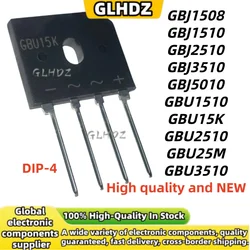 High - Performance Rectifier Diode Pack - 10PCS DIP - 4 NEW (GBU15K)