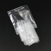 30-100pcs/bag 4*6/5*7/6*8/7*10/8*12cm Zipped Lock Reclosable Plastic Poly Clear Bags Bulk Jewelry Craft Accessory Packaging 4