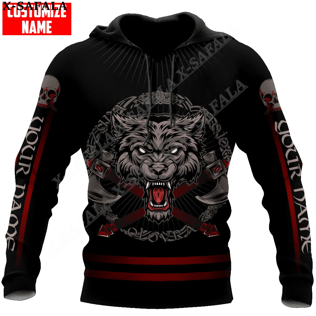 

Viking Tattoo Symbol Fenri Wolf 3D Print Zipper Hoodie Man Female Pullover Sweatshirt Hooded Jacket Jersey Tracksuits-4