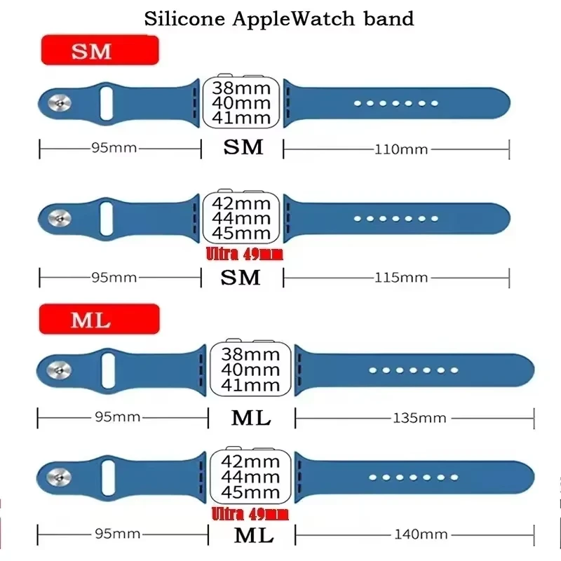 Silicone Bracelet Strap