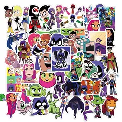 Teen Titans Graffiti Sticker Pack - 50pcs Waterproof Decorative Set (50pcs)