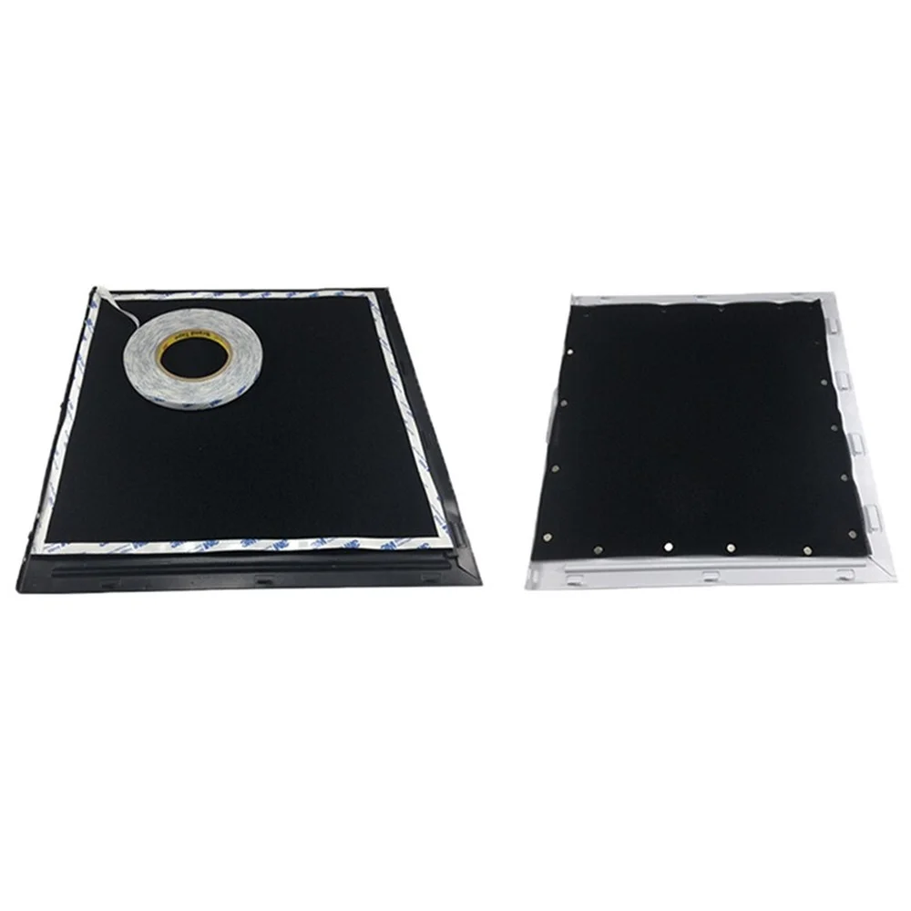 500X400Mm Diy Computer Stof Filter Mesh Pc Case Fan Koeler Stofdicht Cover Spons 60PPI Zwarte Stof Filter case Stofdicht Cover